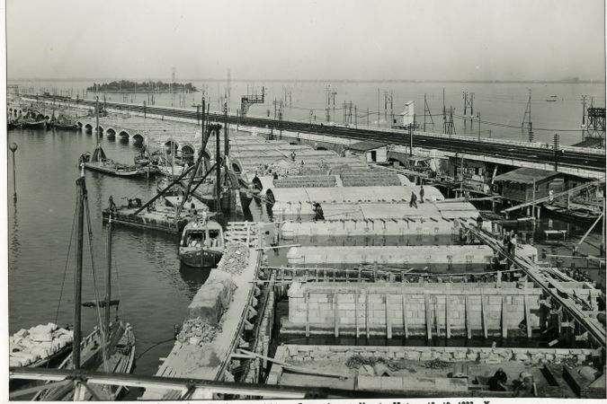 Il ponte del Littorio aperto al traffico