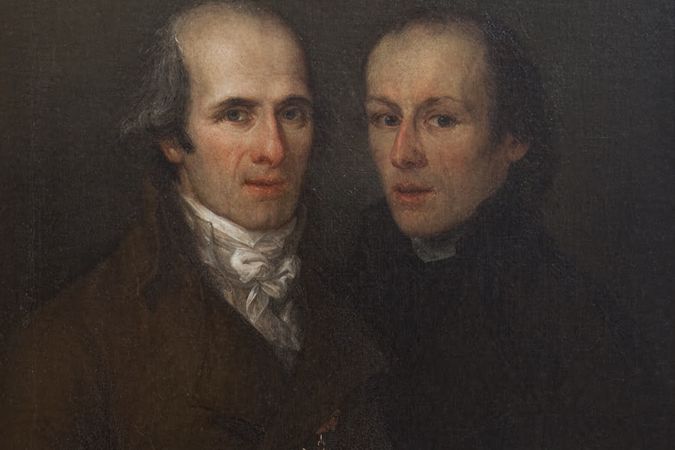 Ritratto di Antonio Canova e Giambattista Sartori Canova