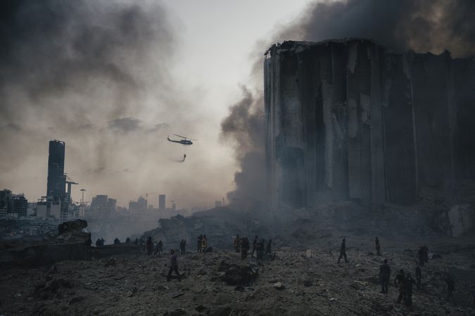 Port Explosion in Beirut