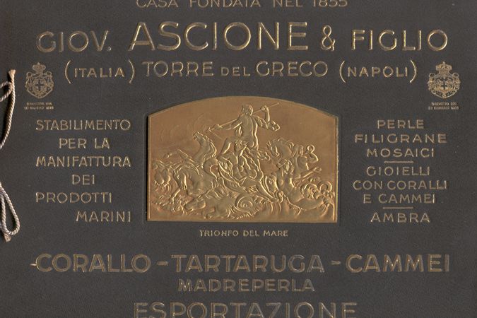 Catalogo della Ditta Giovanni Ascione e figlio