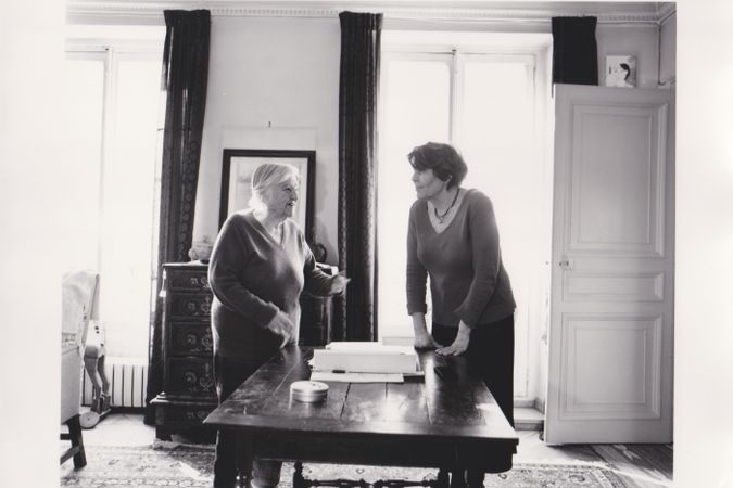 Etel Adnan e Simone Fattal