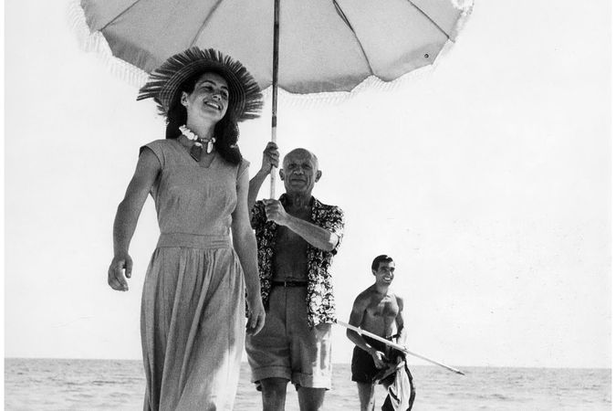 Picasso e Françoise Gilot