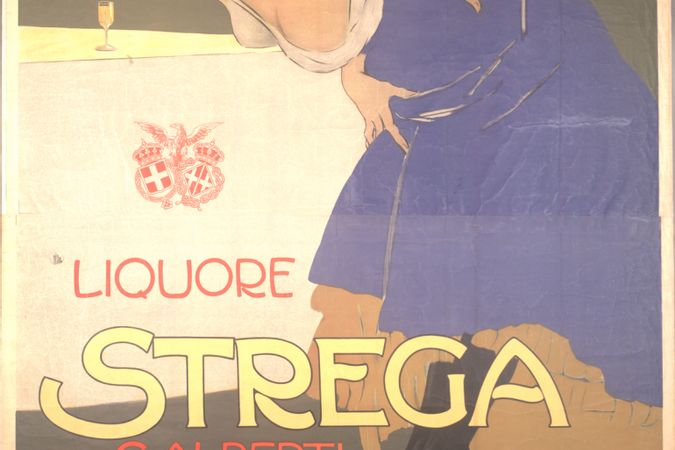 Liquore Strega Ditta G. Alberti Benevento -Chiasso