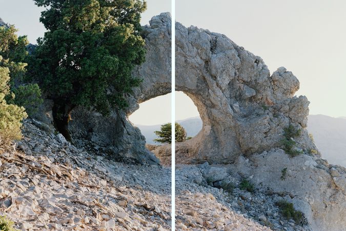 Arco in roccia calcarea