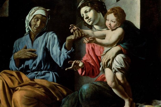 Madonna con bambino e sant'Anna