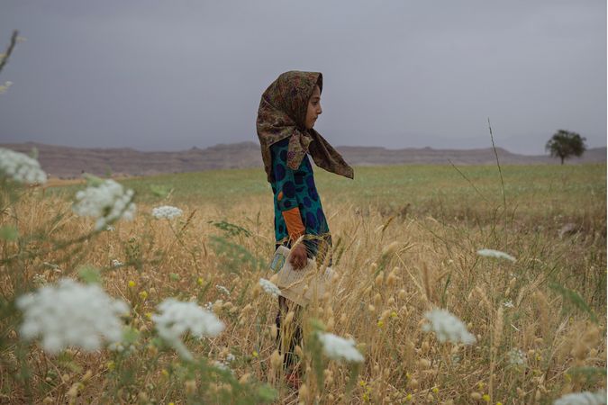 Iran. Khadjeh Abad Village