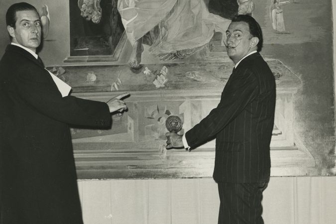 Fabrizio Clerici e Salvador Dalì 