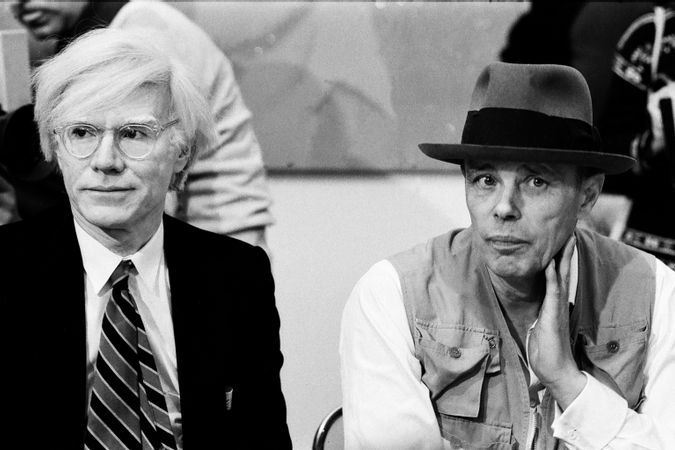 Andy Warhol e Joseph Beuys