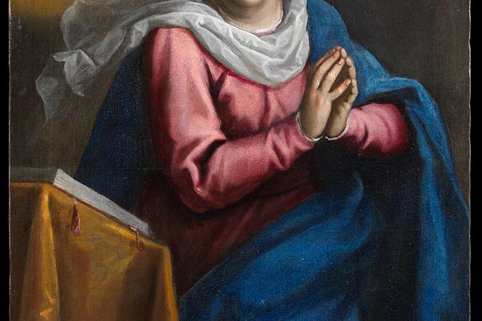 Madonna annunciata (pendant)