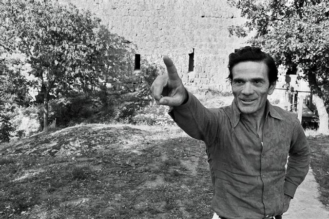 Pier Paolo Pasolini alla Torre di Chia, Viterbo