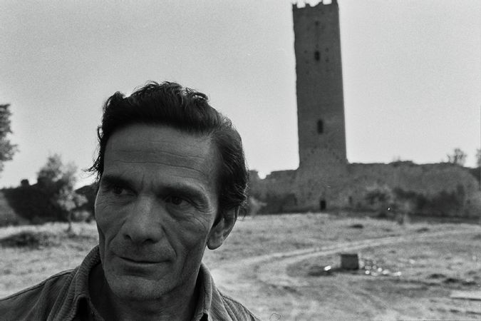 Pier Paolo Pasolini alla Torre di Chia, Viterbo