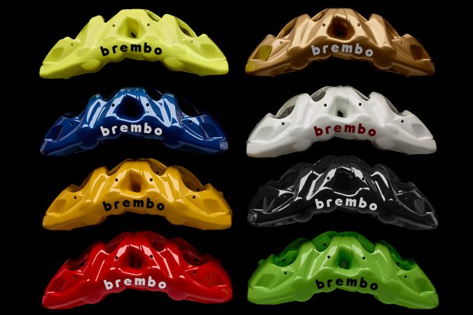 Brembo ha reso il colore un elemento distintivo delle pinze freno