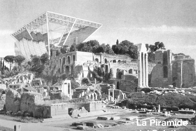 Roma, La Piramide del palatino 