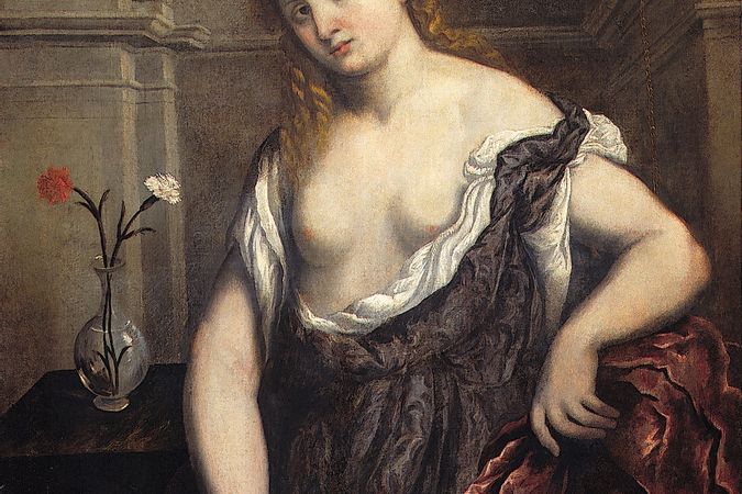 Ritratto di giovane donna con scoiattolo