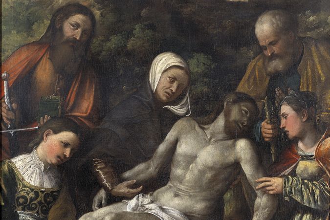 Pietà con San Paolo, san Giuseppe e le pie donne