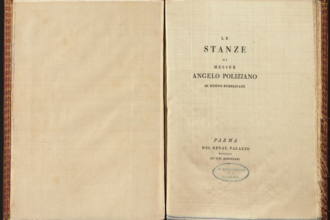 Angelo Poliziano, Le Stanze di messer Angelo Poliziano di nuovo pubblicate