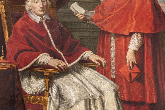 Ritratto di Clemente XII Corsini e del cardinal Neri Maria Corsini