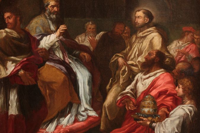 San Bernardo ricompone lo scisma tra Innocenzo II e Vittore IV antipapa