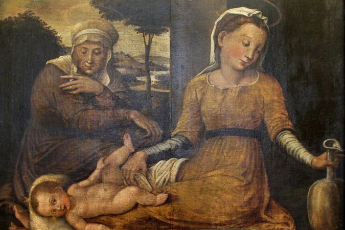 Madonna con bambino e Sant'Anna