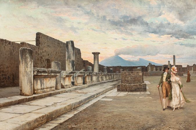 Il foro a Pompei