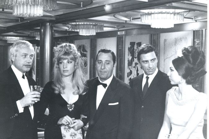 Alberto Sordi e Monica Vitti