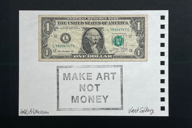 Make art not money 