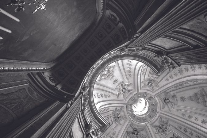 Chiesa di Sant’Ivo alla Sapienza, interno della cupola