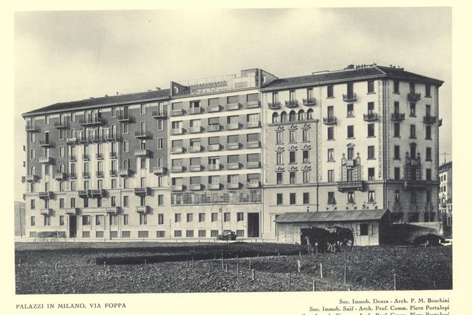 Complesso di edifici in via Foppa a Milano