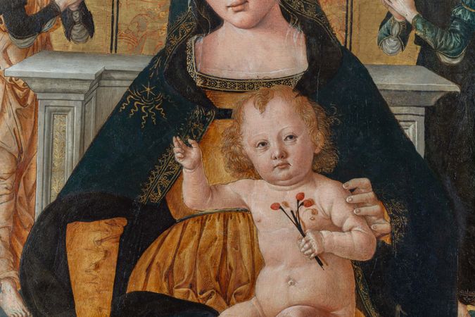 madonna restaurata