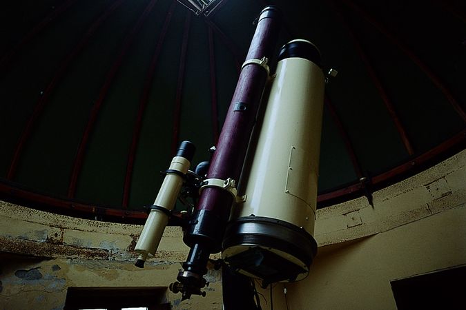 Telescopio rifrattore Salmoiraghi