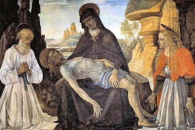 Pietà con San Girolamo e Santa Maria Maddalena