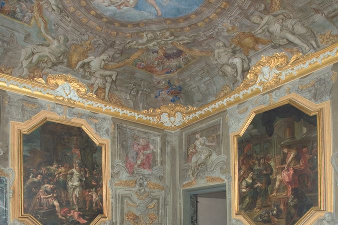 Il salotto delle Virtù Patrie