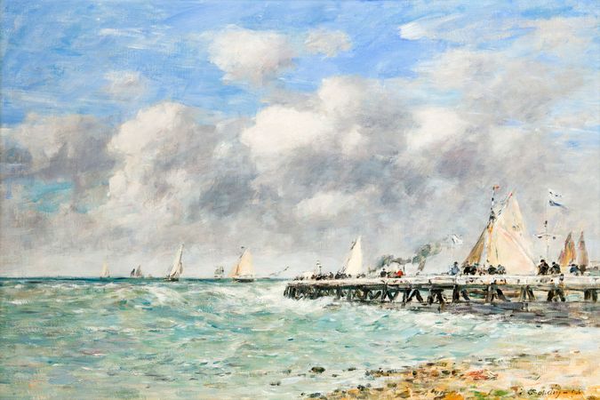 Il molo di Trouville