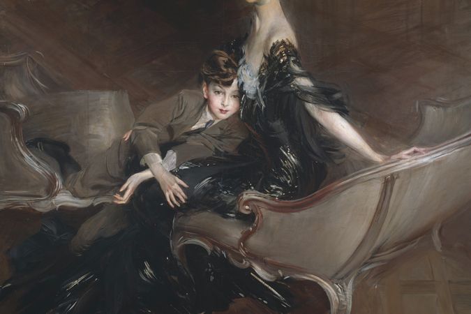  Consuelo Vanderbilt, duchessa di Marlborough, e suo figlio Lord Ivor Spencer-Churchill