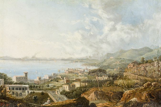 Pozzuoli: veduta dei Campi Flegrei