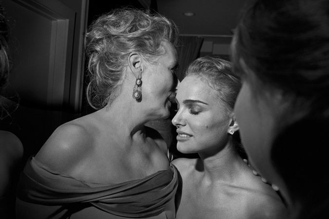 Meryl Streep and Natalie Portman Oscar Party, Los Angeles, February 2009