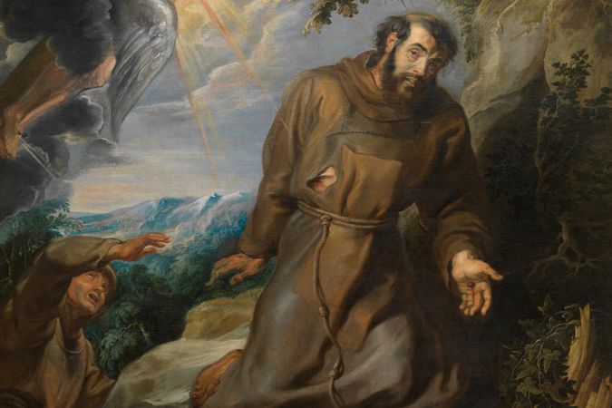 San Francesco riceve le stigmati