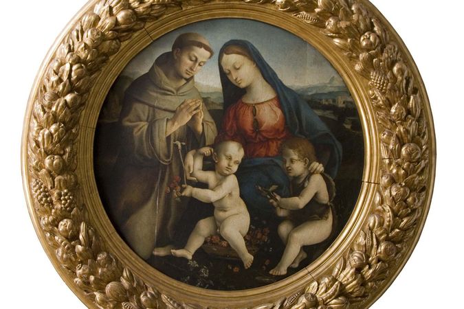 Madonna col Bambino e i Santi Giovannino e Antonio da Padova