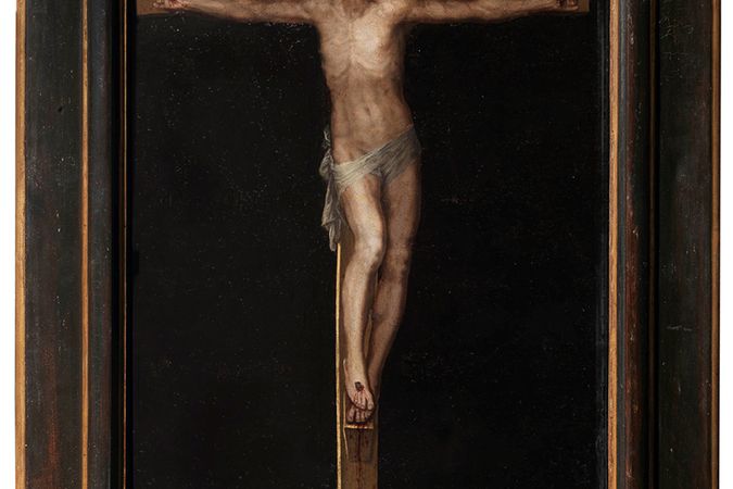 Cristo vivo sulla croce