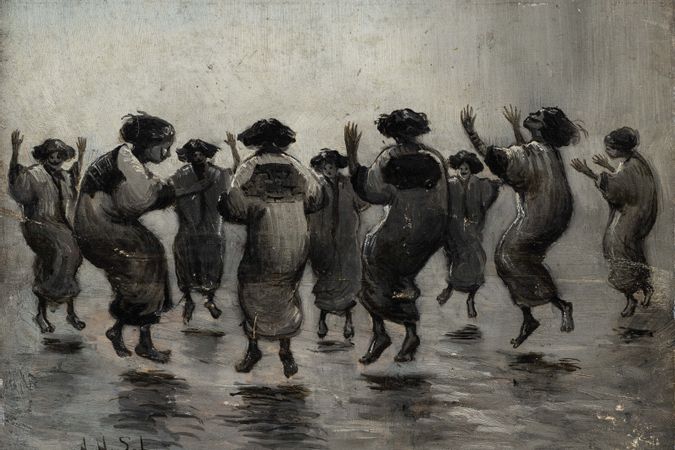 La danza delle donne Ainu (Piratori)