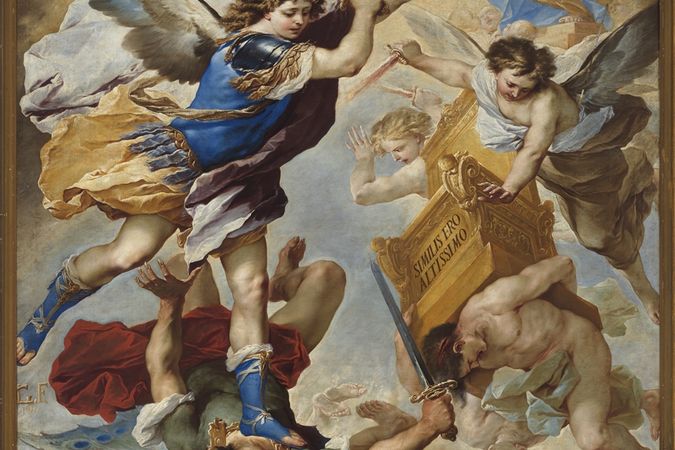 San Michele Arcangelo sconfigge gli angeli ribelli