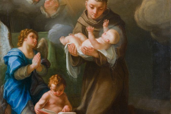 S. Antonio da Padova con Gesù Bambino