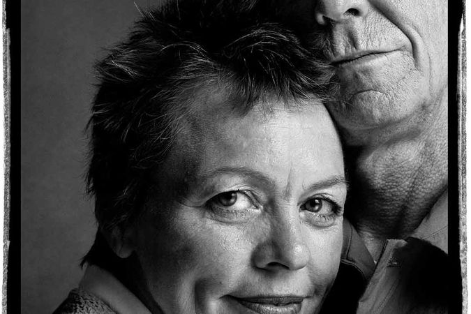 Lou Reed and Laurie Anderson