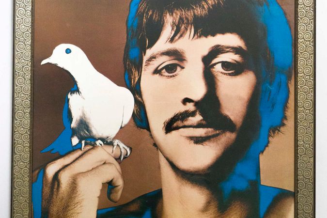 Ritratti psichedelici Beatles poster Ringo Starr 