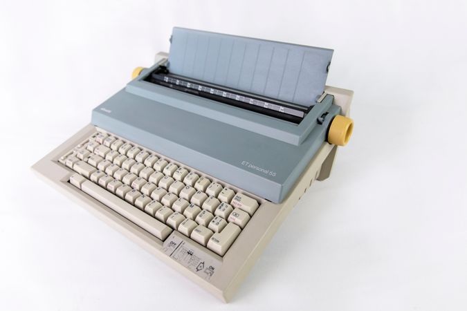 ETP 55 – macchina per scrivere elettronica portatile