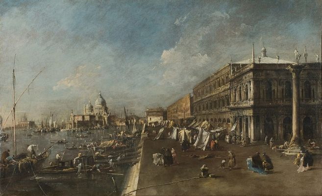 Il Molo verso la Basilica della Salute