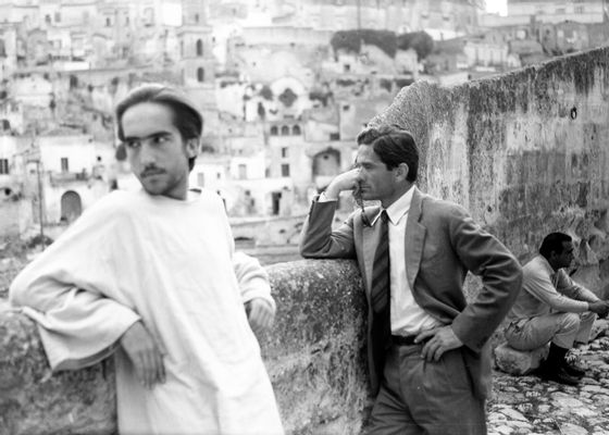 Pier Paolo Pasolini e Enrique Irazoqui