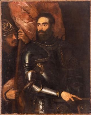 Ritratto di Pier Luigi Farnese in armatura