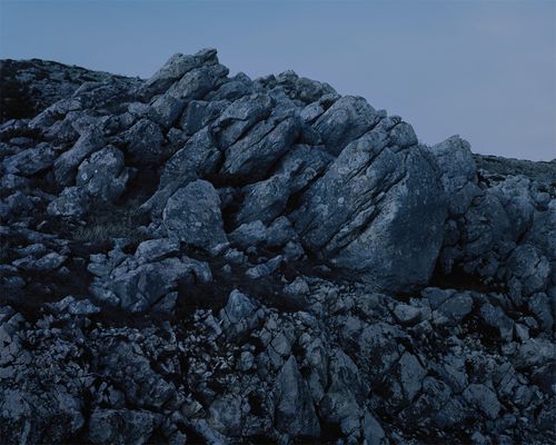 Affioramento dolomitico nell'altopiano di Campo Imperatore