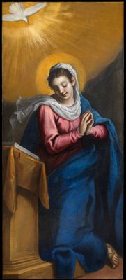 Madonna annunciata (pendant)